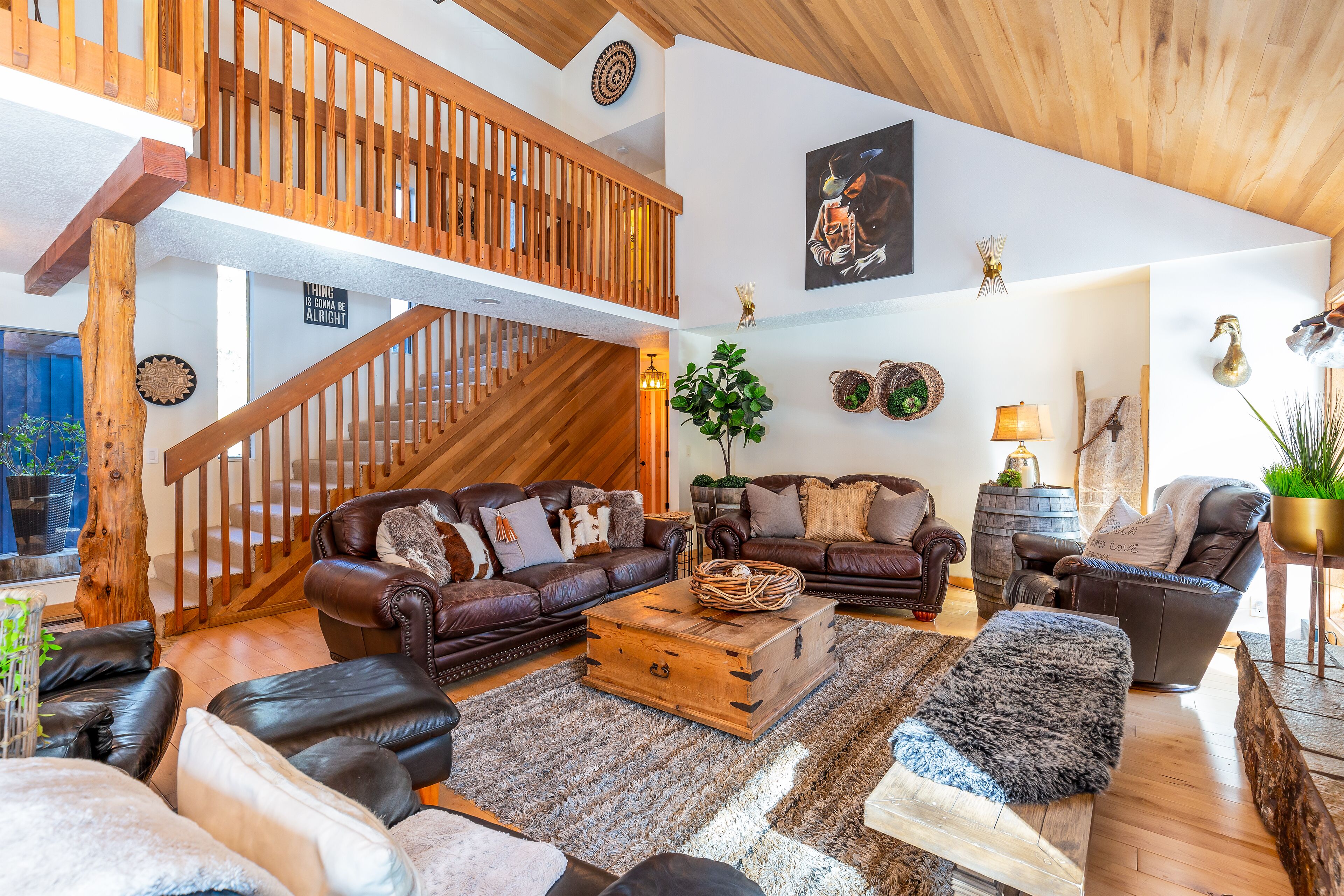 TV connectée, cheminée, baby-foot, table de tennis de table