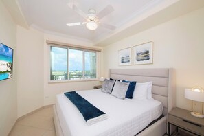 3 bedrooms, iron/ironing board, travel cot, WiFi