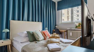 Apartment | 1 bedroom, desk, iron/ironing board, free WiFi