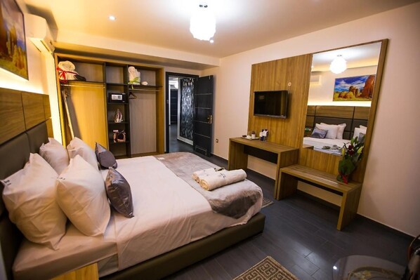 Chambre Double ou avec lits jumeaux, salle de bains privée