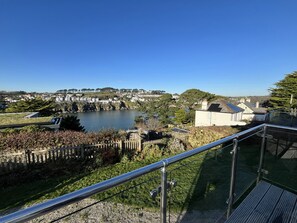 Property grounds - Trebarfoote, sea and river views across to Fowey (Polruan)