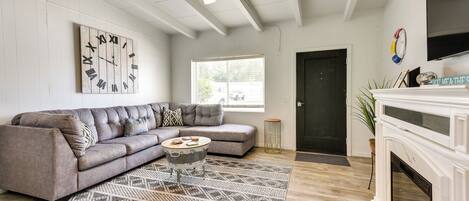 Fachada de la propiedad