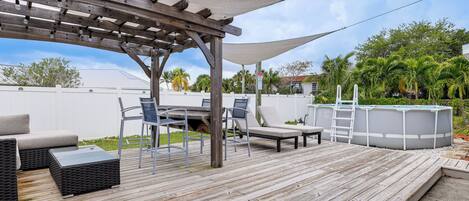 Fachada de la propiedad