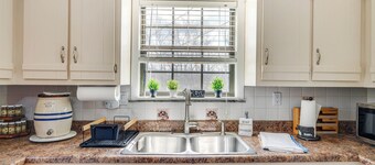 Furnished Deck & Fire Pit: Greeneville Home!