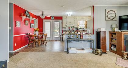 Furnished Deck & Fire Pit: Greeneville Home!