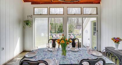 Saugerties Farmhouse: Sauna & Countryside Views