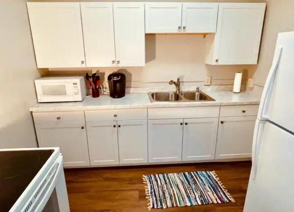 Microwave, oven, stovetop