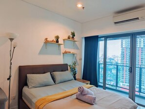 1 soverom, strykejern/-brett, wi-fi og sengetøy