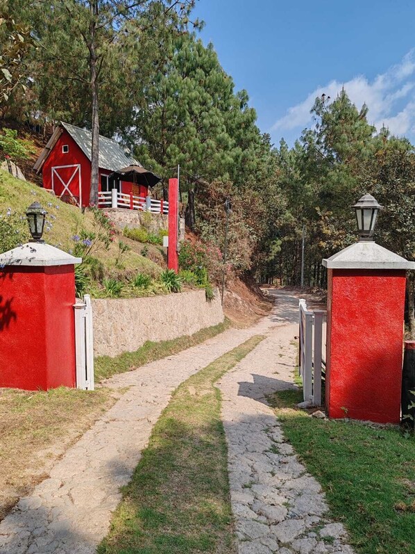 Overnattingsstedets uteområder