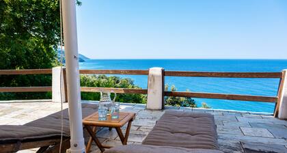 Anna’s Horizon in Damouchari Villa with private access to the sea