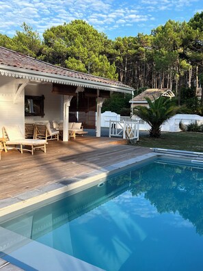 Außenpool, beheizter Pool