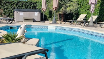 室外泳池、暖水池