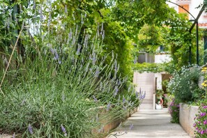 Overnattingsstedets uteområder