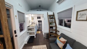 Living area - Tiny Home at Camp Mahanaim - New Paris, OH   -  Private Lake  (New Paris)