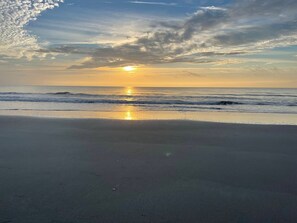 Tæt på stranden