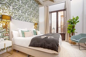 2 slaapkamers, een strijkplank/strijkijzer, wifi, beddengoed