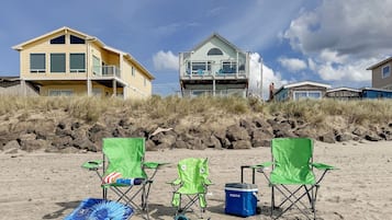 On the beach