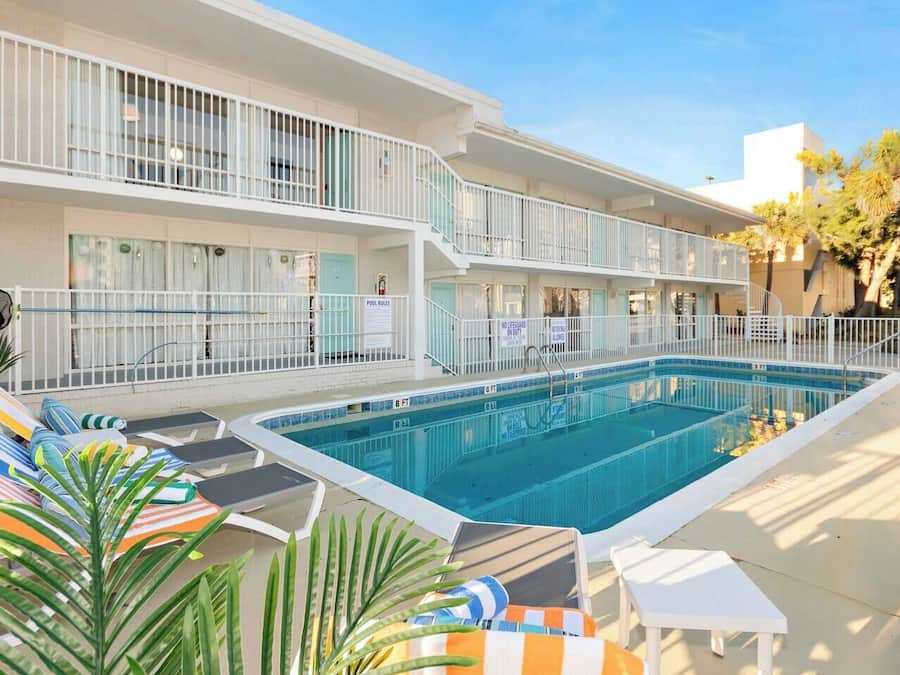 Seasonal outdoor pool