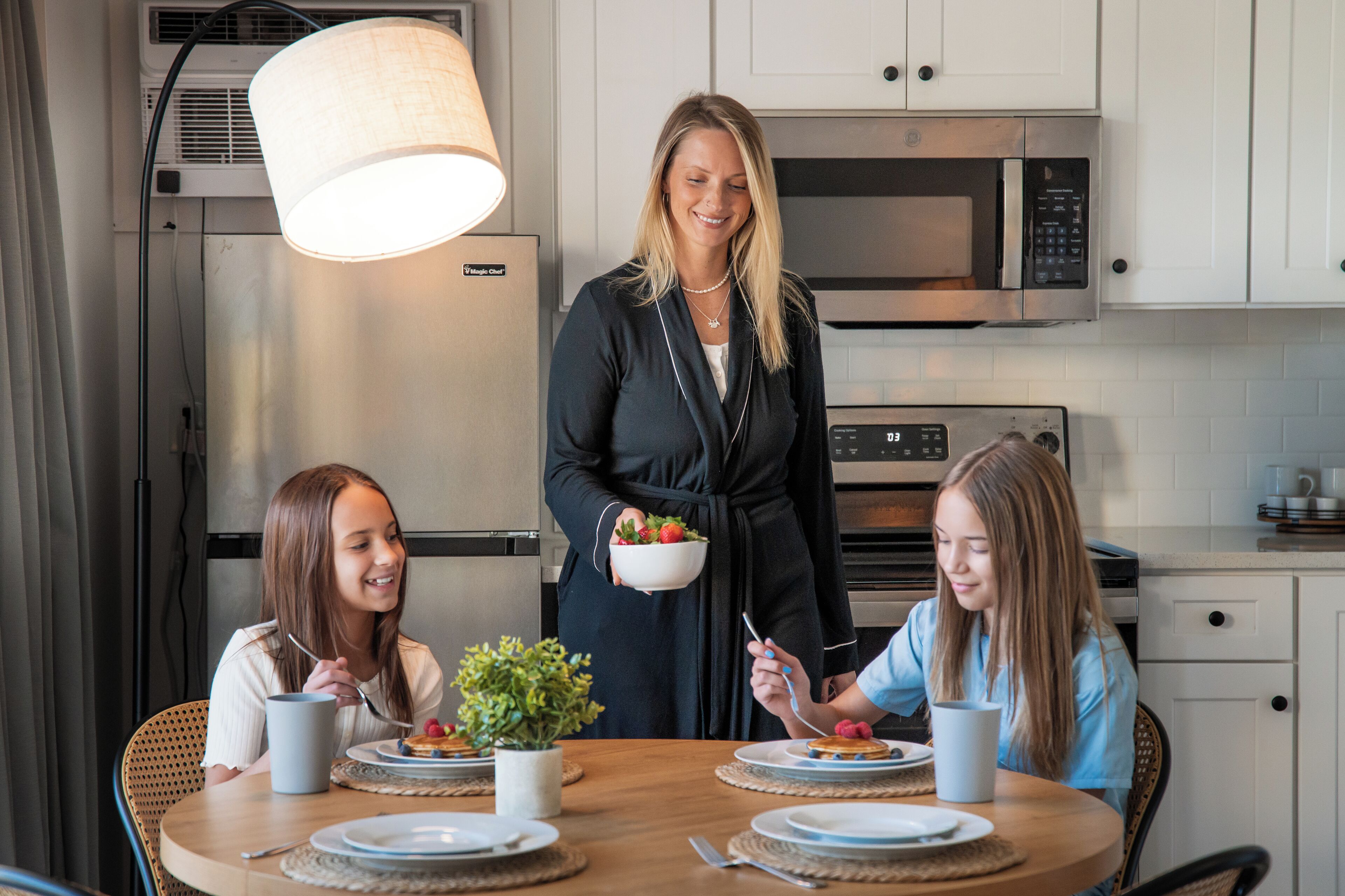 One Bedroom Suite, Full Kitchen & Private Bath