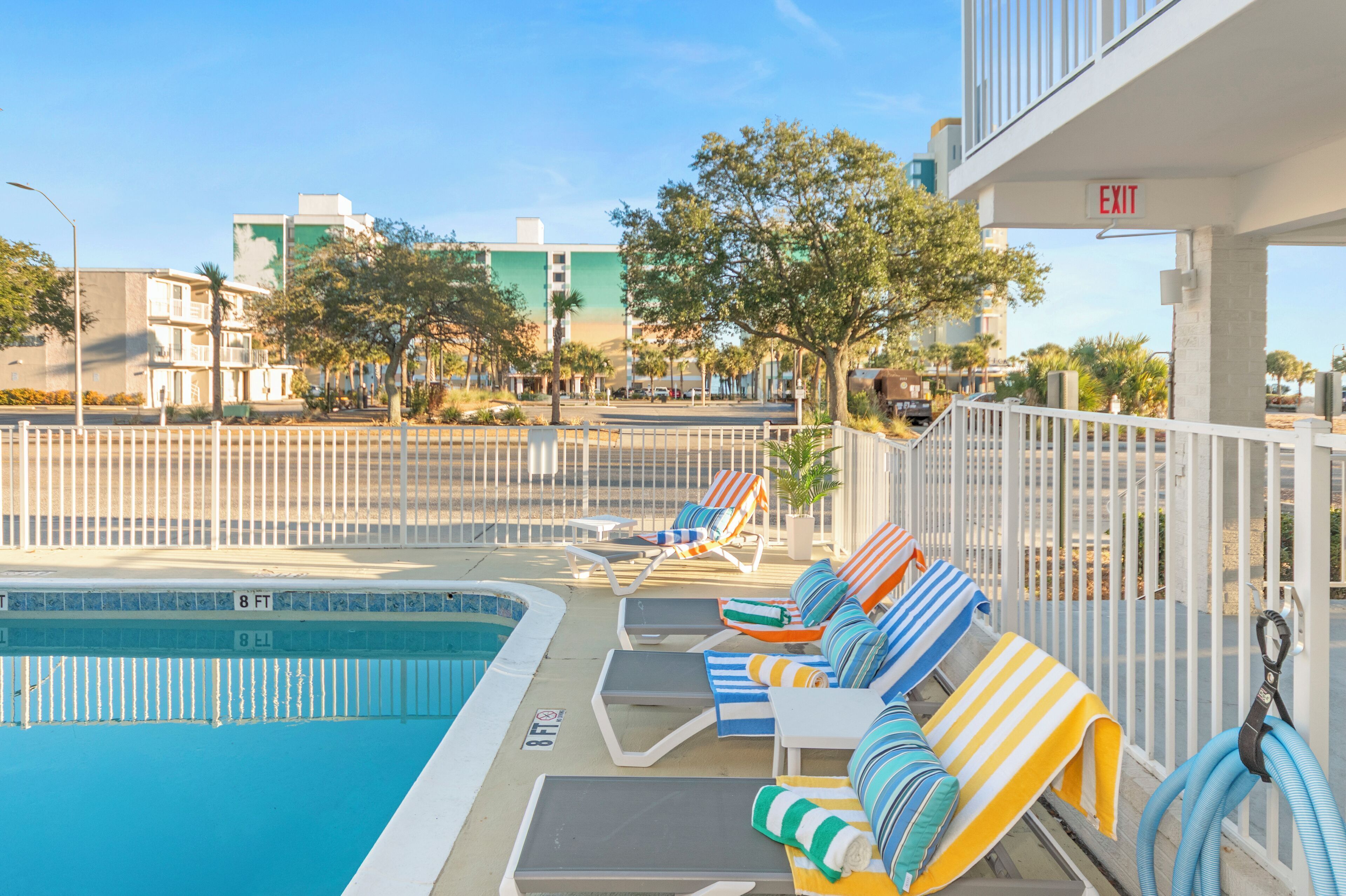 Seasonal outdoor pool