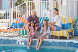 Alberca al aire libre por temporada 