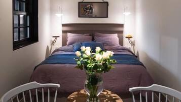 Casa de campo familiar, 2 habitaciones, vista al jardín, planta baja | Caja de seguridad en la habitación, cortinas blackout y wifi gratis