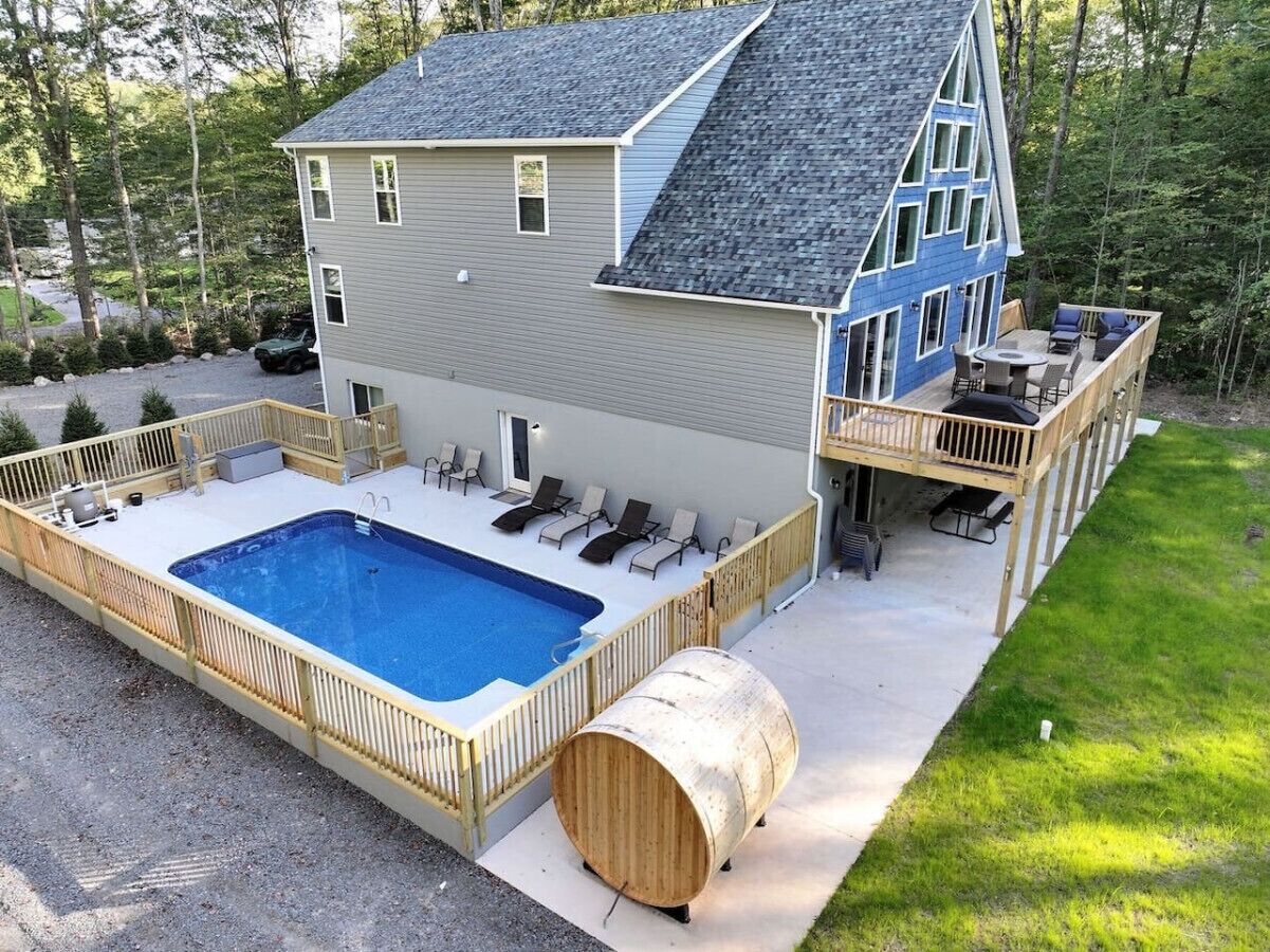 Piscine chauffée