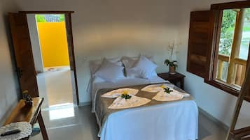 2 bedrooms, blackout curtains, free WiFi, bed sheets