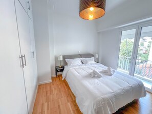 Apartment | 2 bedrooms, free WiFi, bed sheets - Family Two Bedroom Apartment Benaki  (Athens)
