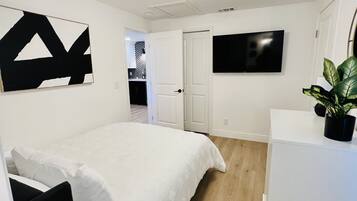 2 chambres, fer et planche Ă repasser, lit parapluie, Wi-Fi