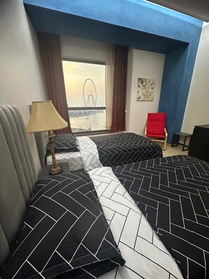 Studio | 2 bedrooms, free WiFi, bed sheets - Remarkable 2-bed Apartment in Dubai (Dubai)