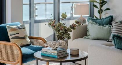 Stunning Beach Front Apartment with secure Parking