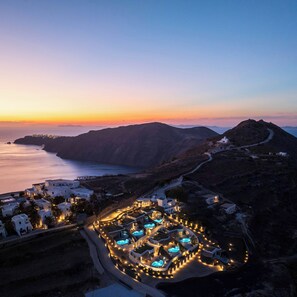 Façana frontal de l'allotjament