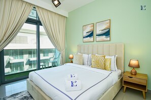 3 bedrooms, iron/ironing board, internet - 3Bedroom Ocean Views | Beach Vista 2 | 7 Adults - BFRONT (Dubai)