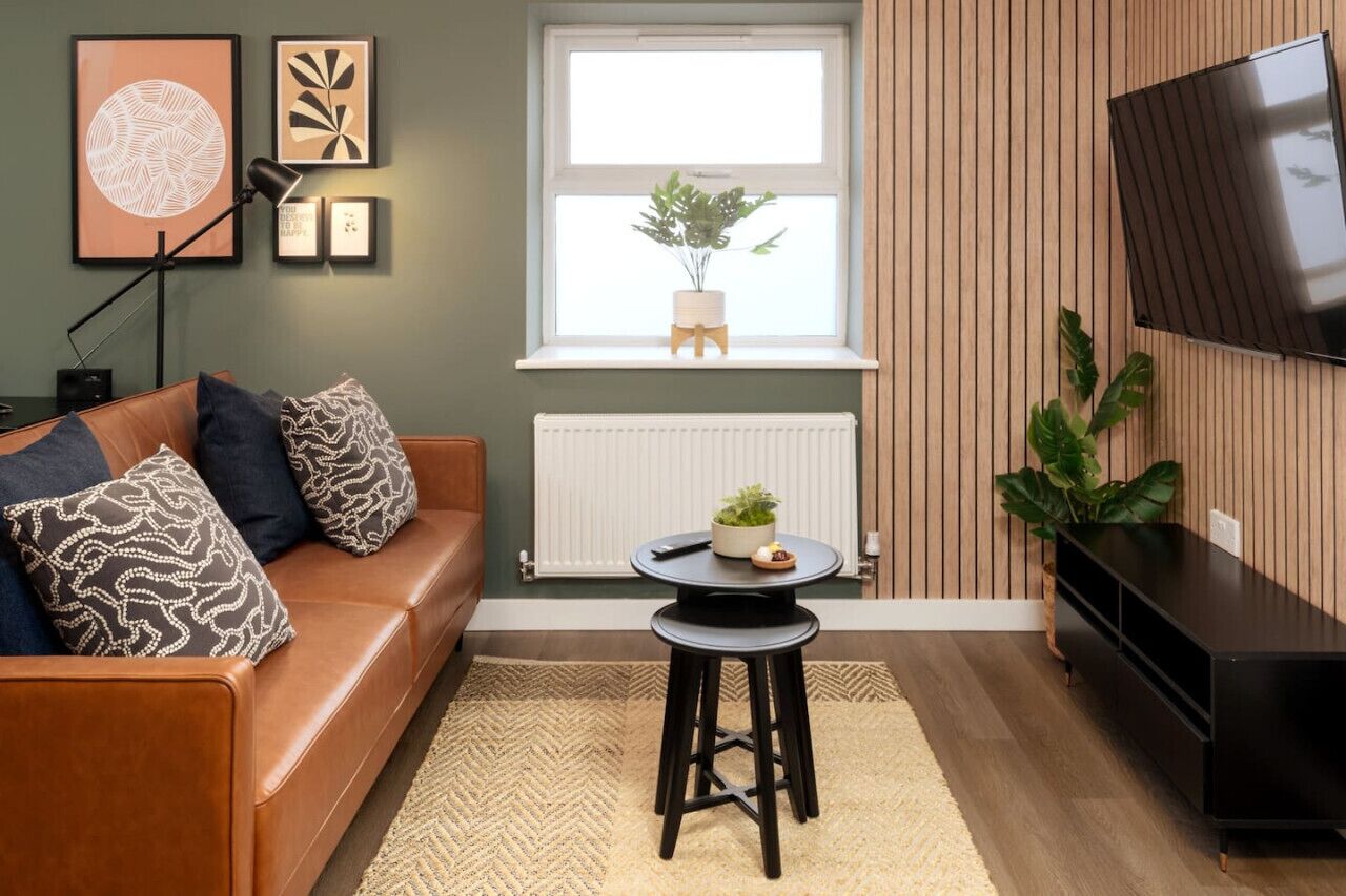 Smart TV, DVD player, books, stereo