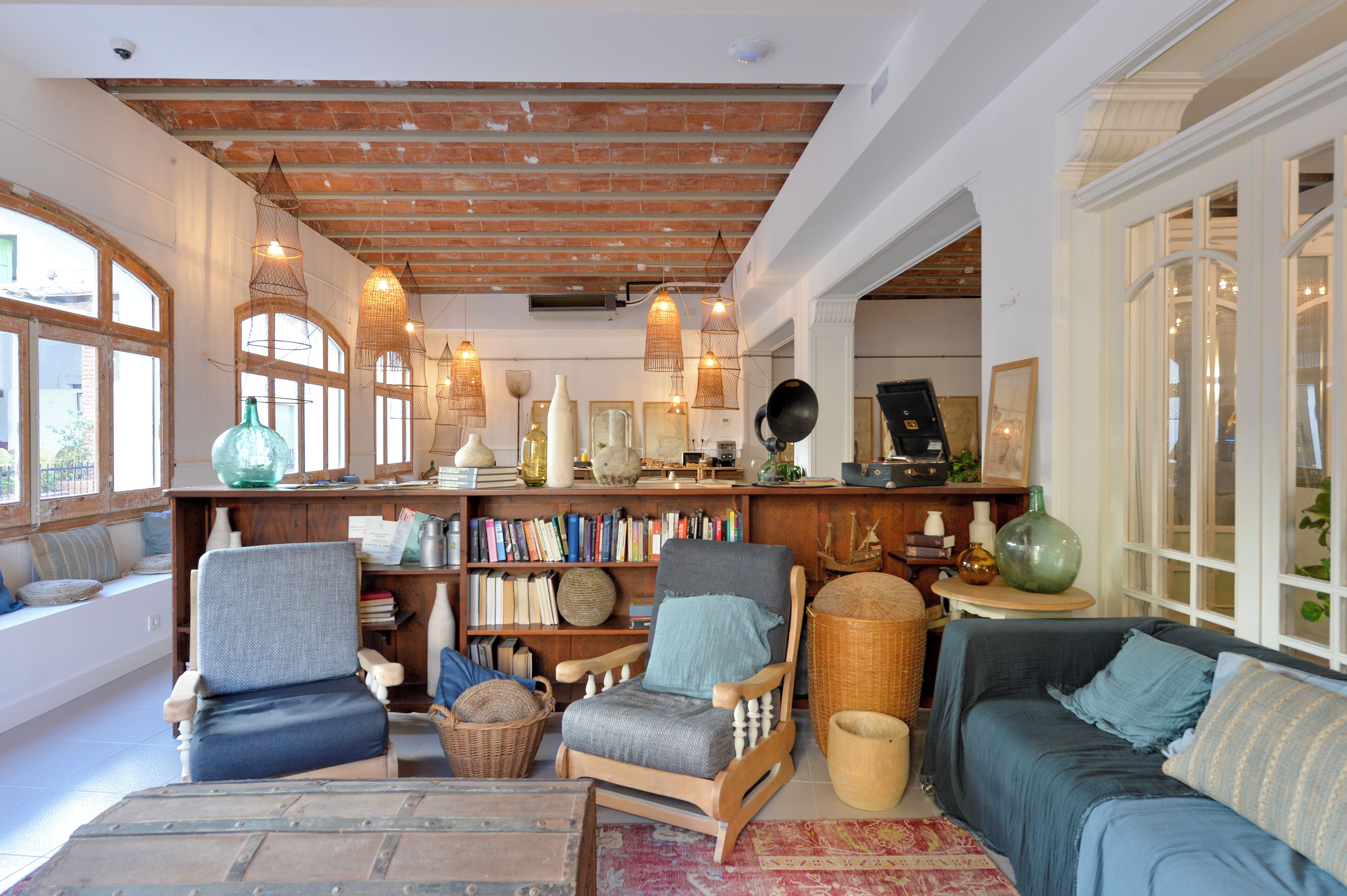 Zona de estar del vestíbulo