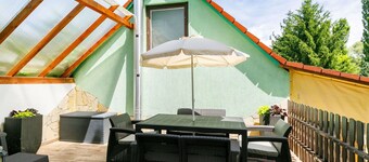 Apartment i Tapolca med 3 soverom som kan romme 7