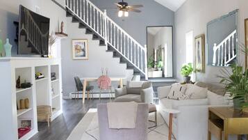 Smart TV, video games, ping pong