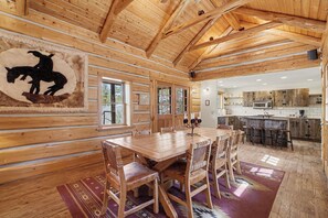 Dining - Historical Crocker Ranch - Rowe Cabin - 23-ZONE3423 (Estes Park)