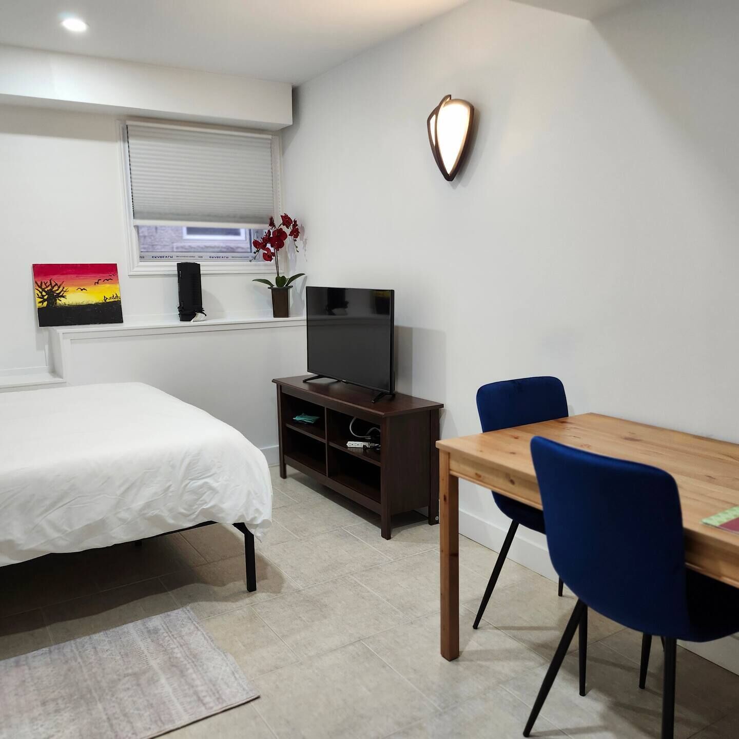 3 bedrooms, desk, iron/ironing board, free WiFi