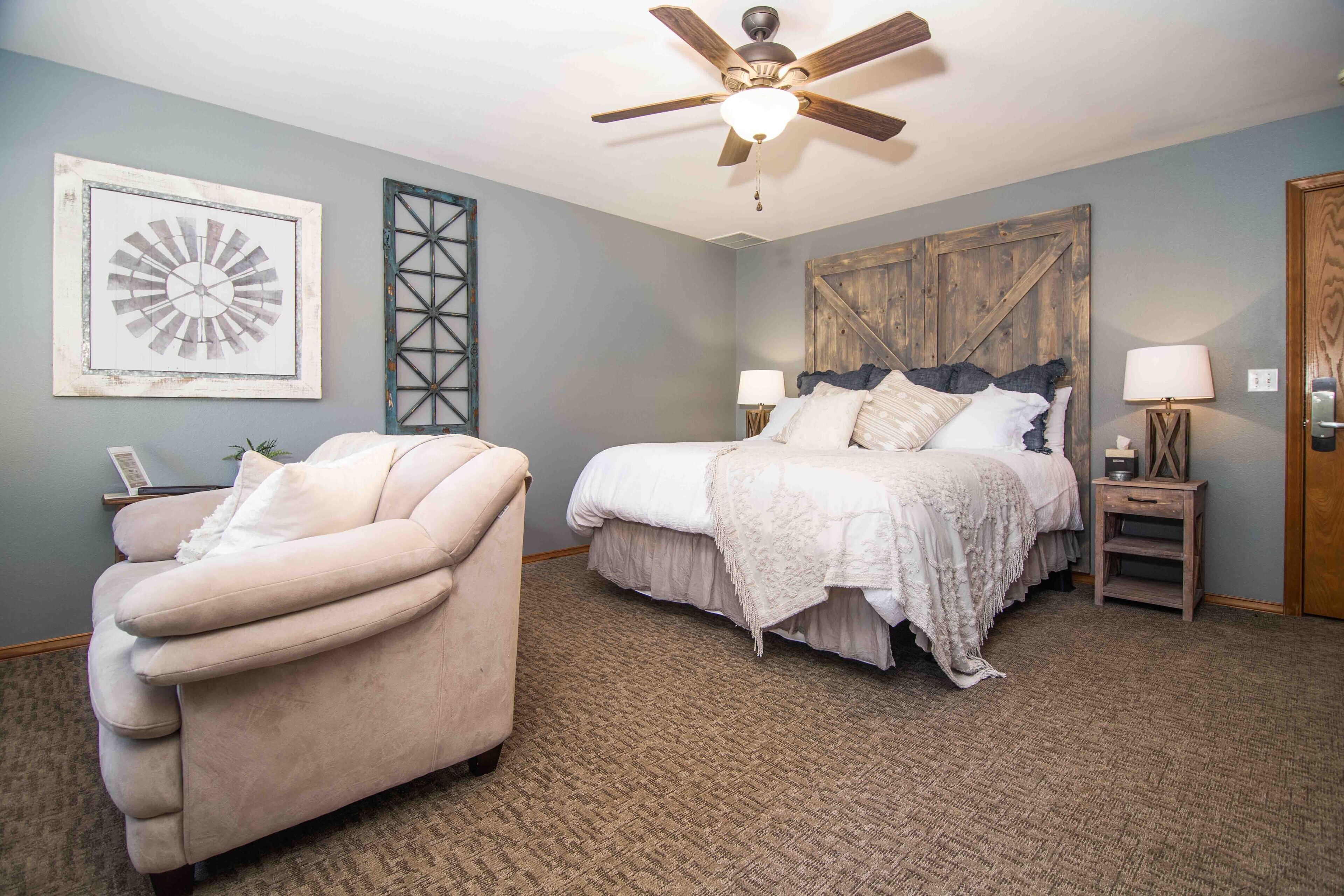 Stunning River View from Modern Farmhouse-Inspired Suite