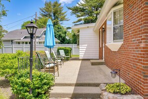 Terrace/patio - 1 Mi to Beach! Family Gloucester Gem w/ Yard (Gloucester)