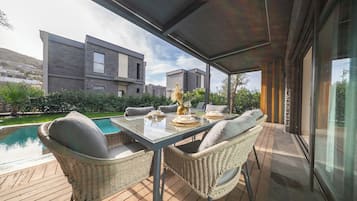 Villa, 4 habitaciones, accesible para personas con discapacidad, fumadores | Balcón