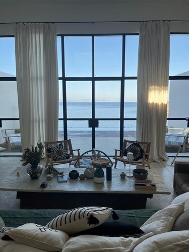 Sublime Villa Pied Dans L'eau sur l ile de Kéa