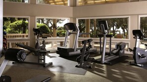 Fitness facility - Amazing for families 2 Bedroom Condo at Marriott's Monarch Right on the Beach!
(Hilton Head Island)