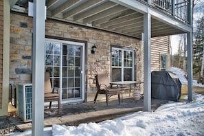 Townhome | Terrace/patio - Le Petit Bijou by Tremblant Platinum (Mont-Blanc)