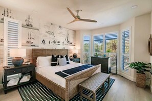 4 habitaciones, tabla de planchar con plancha, cuna de viaje y wifi 