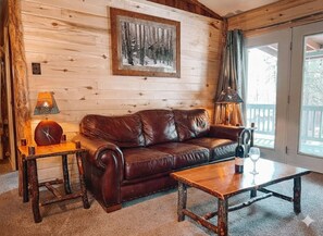 TV, fireplace - Hot Tub | Pet Friendly | Near Midtown (Ruidoso)