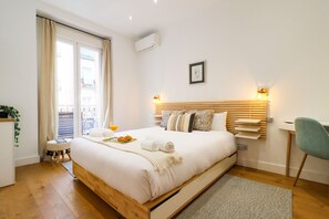 2 bedrooms, iron/ironing board, free WiFi, bed sheets - Chamberí Boutique by Madflats Collection (Madrid)