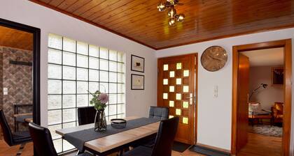 Schönes alleinstehendes Ferienhaus für 4 Leute mit W-LAN, TV, Terrasse und Haustiere erlaubt